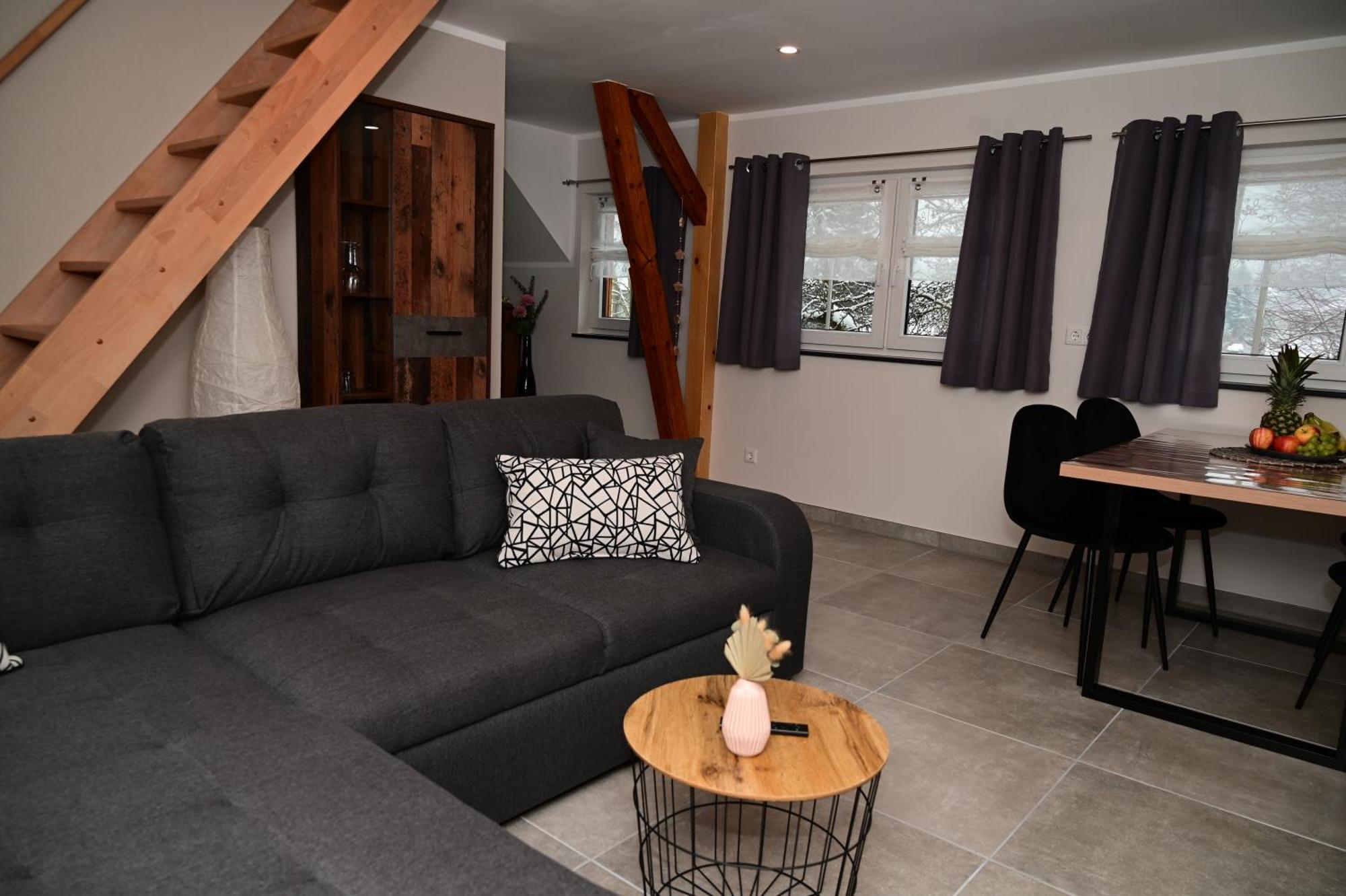Ferienwohnung Am Kalten Bach Durrrohrsdorf ภายนอก รูปภาพ